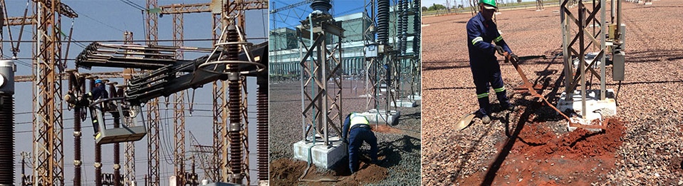 Substation Construction Electrical and Civil Work
